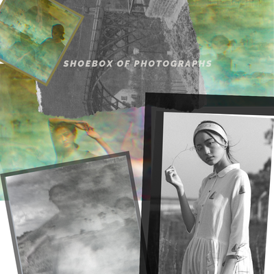 Shoebox of photographs